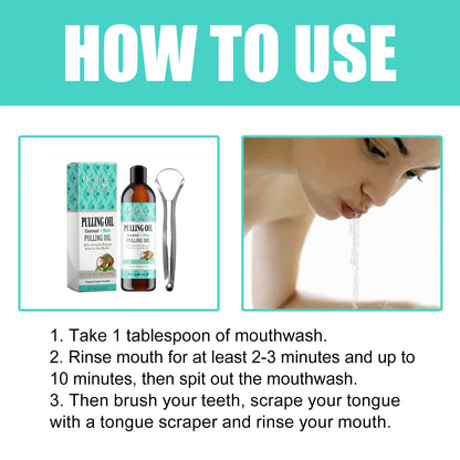 Gum Repair Drops Relieve Receding Gingival Swelling Gum Cleaning Care Oral Periodontal Hygiene Remove Yellow Remove Stain