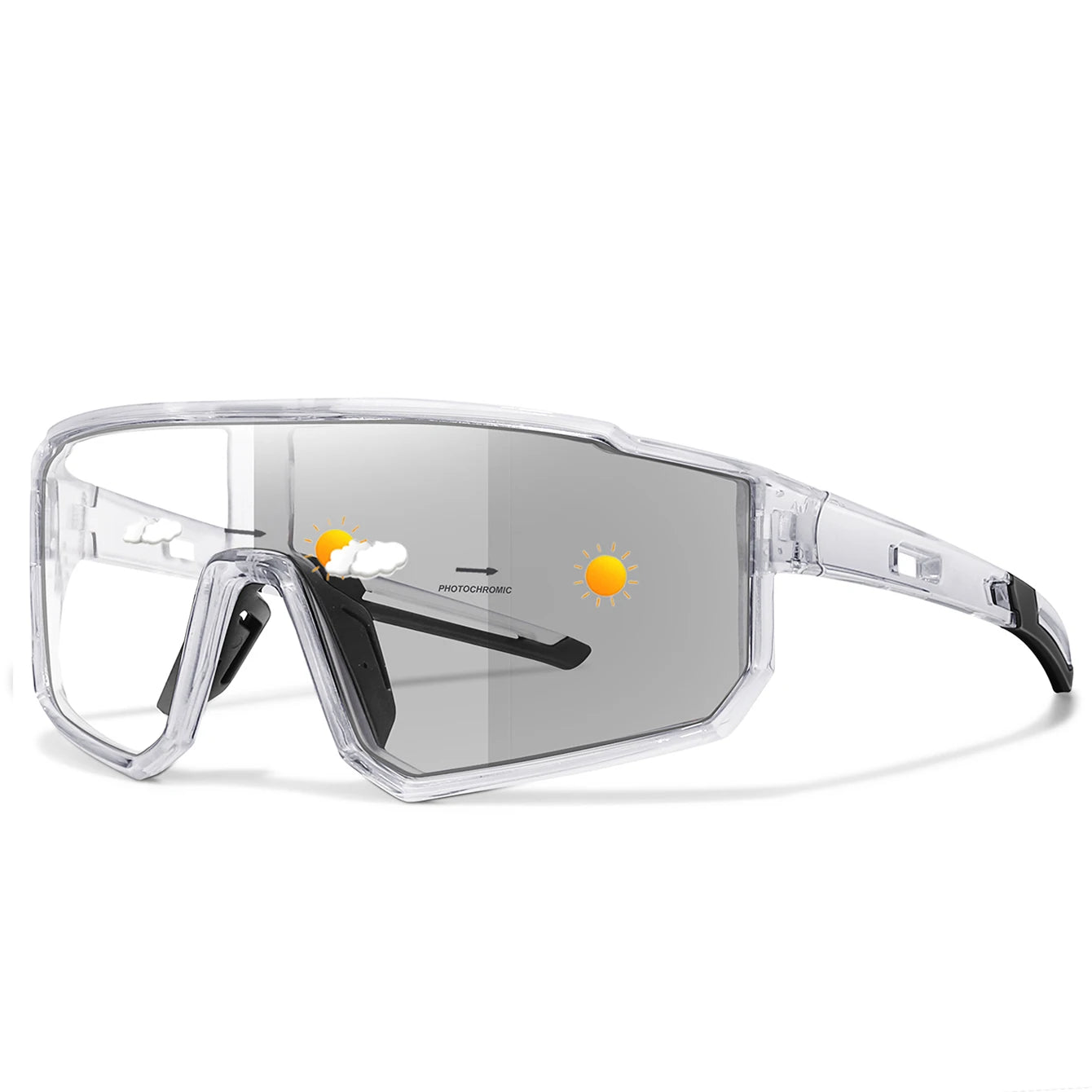 Fashion Brand Men Women Bicycle Photochromic Eyewear MTB Bike Fishing Running Cycling Sports Sunlasses Comfortable Goggles Beauty World Shop