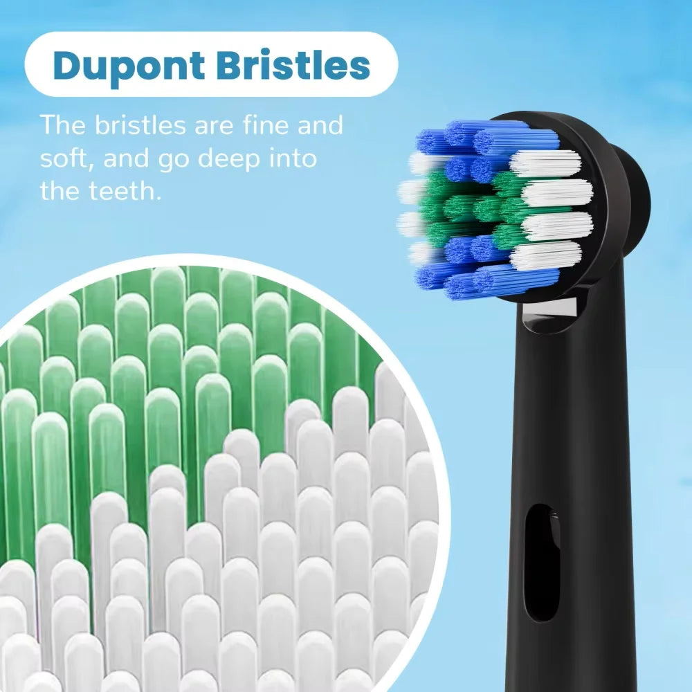 Replacement Toothbrush Heads Compatible with Oral B Braun Professional Electric Brush Heads 1000 1500 3000 6000 7000 7500 8000 Beauty World Shop