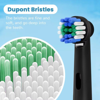 Replacement Toothbrush Heads Compatible with Oral B Braun Professional Electric Brush Heads 1000 1500 3000 6000 7000 7500 8000 Beauty World Shop