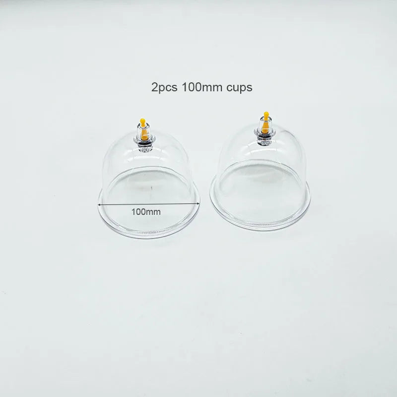 Big Size Vacuum Cupping Breast & Buttocks Enlargement Massager Suction Pump Machine Butt Lifting Device Back Massage Cans Beauty World Shop