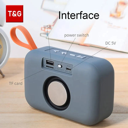 Wireless Bluetooth Speaker Portable Mini Radio FM Waterproof Small Subwoofer Sound Box Music Woofer Computer PC AUX Caixa De Som Beauty World Shop