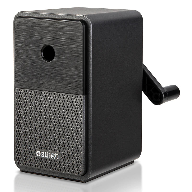 Deli Classic Heavy-Duty Hand Crank Pencil Sharpener - Adjustable, Durable Blade for School, Office, and Studio Use Beauty World Shop