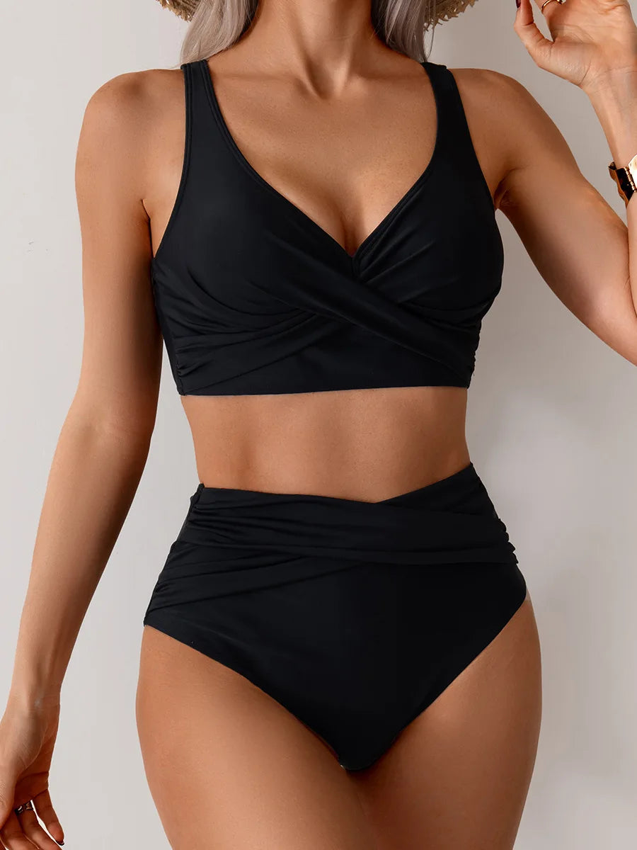 Summer Sexy Bikinis Push Up Swimsuits Women Swimwear For Female Beach Swim Wear Bathing Suits High Waist Bikini Set Pool Bather Beauty World Shop