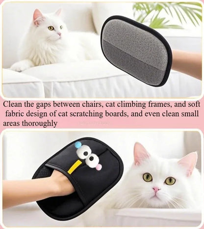 Cat Hair Cleaner Pet Gloves Household Hair Remover Cat Dog Hair Remover Brush Remover Hair Sticking Device Home Hair Scraper Beauty World Shop