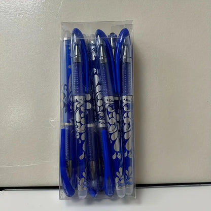 Boxed Multicolor Erasable Gel Pens, Medium Tip 0.5mm, Smooth Writing, Suitable for Office and Everyday Use, Christmas Present Beauty World Shop