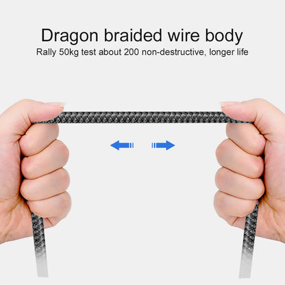 USB A to Type C Charging Cable 2A Fast Charger Nylon Data Cable 1M 2M 3M For Iphone Android Huawei Samsung TypeC Charging Device Beauty World Shop