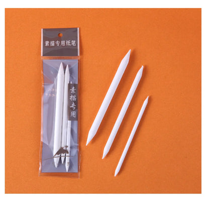 3/6/12/48Pcs Blending Stump and Tortillions, Paper Art Blenders, Art Pencils, Drawing Pencils for Student Sketch Drawing Tools Beauty World Shop