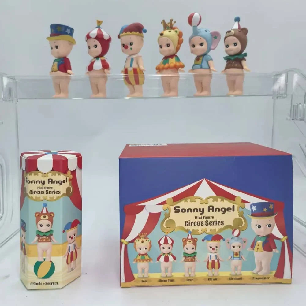 Sonny Angel Mini Figure Circus Series Blind Box  Doll Anime Figurine Girls Desktop Ornament Collection Birthday Christmas Gifts Beauty World Shop