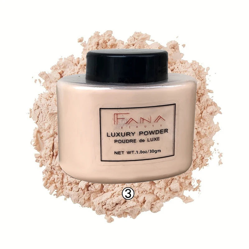 4 Colors Luxury Banana Powder Long-lasting Waterproof Light and Breathable Oil-controlling Setting Powder Beauty World Shop