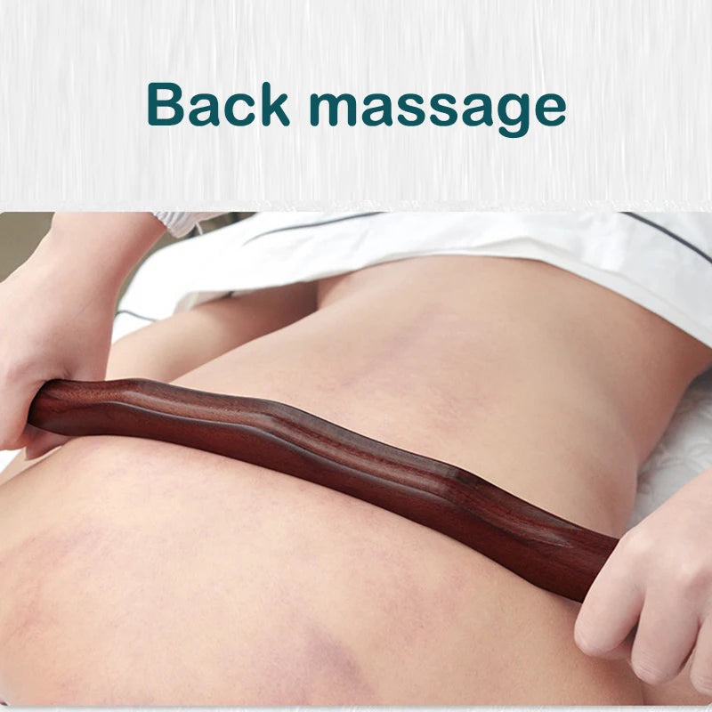1PC Massage Guasha Scraping Stick Tools Back Shoulder Neck Waist Leg Massager Tools Natural Wood Fast Gua Sha Beauty World Shop