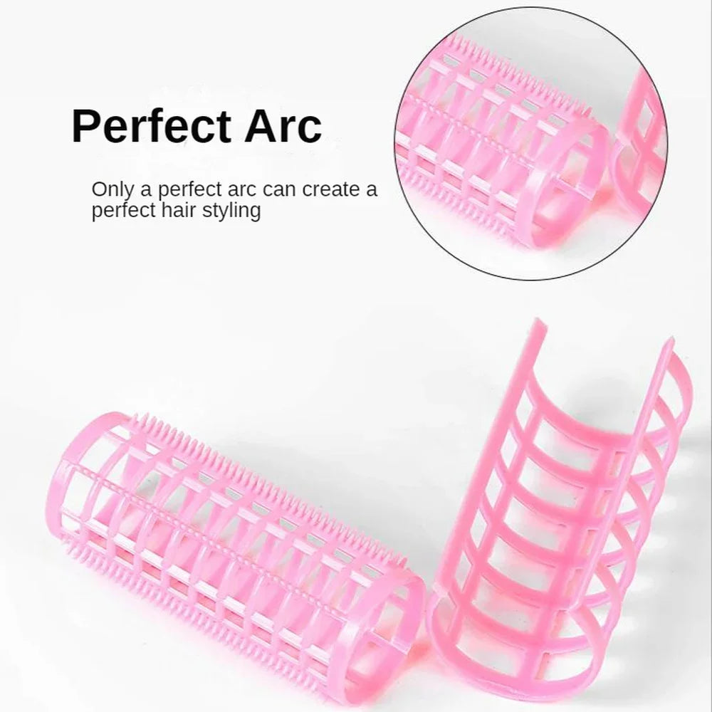 6/8/10/12/14Pcs Heatless Hair Curler No Heat Hair Rollers Root Perm Rods Bangs Curling Rod Plastic Lazy Curls Hair Styling Tools Beauty World Shop