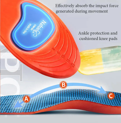 Orthotic Insole Arch Support Flatfoot Running Insoles for Shoes Sole Orthopedic Insoles For Feet Ease Pressure Beauty World Shop