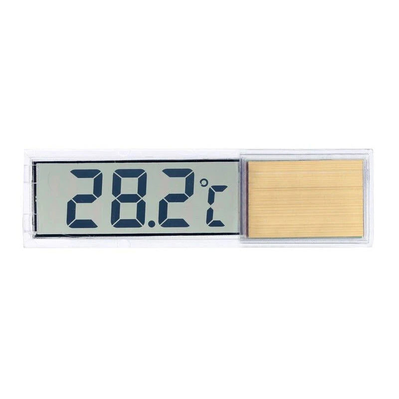 1pc Aquarium Thermometer 3D Digital LED Electronic Fish Tank Temperature Fish Turtle Temp Meter Aquarium Decoration Beauty World Shop
