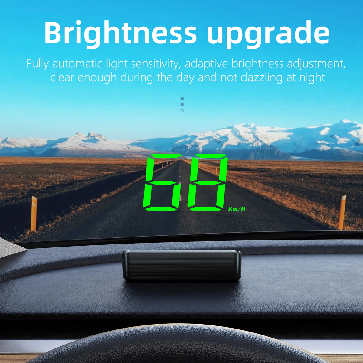  M2 Car GPS Head Up Display Universal Car Speedometer Gauge KM/H Windshield Projector Automatic Photosensitive Digital Speed Me Beauty World Shop