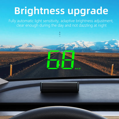  M2 Car GPS Head Up Display Universal Car Speedometer Gauge KM/H Windshield Projector Automatic Photosensitive Digital Speed Me Beauty World Shop