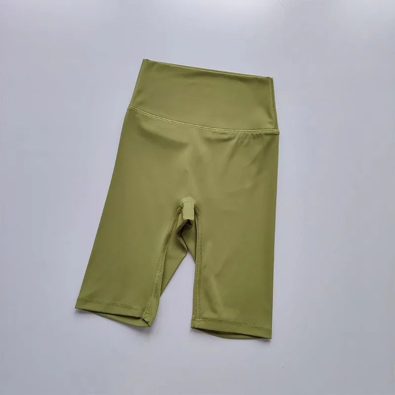 Women Sports Shorts Yoga Shorts Short Legging High Waist Fitness Tight Shorts Quick Drying Workout Clothing Cycling Gym Shorts Beauty World Shop