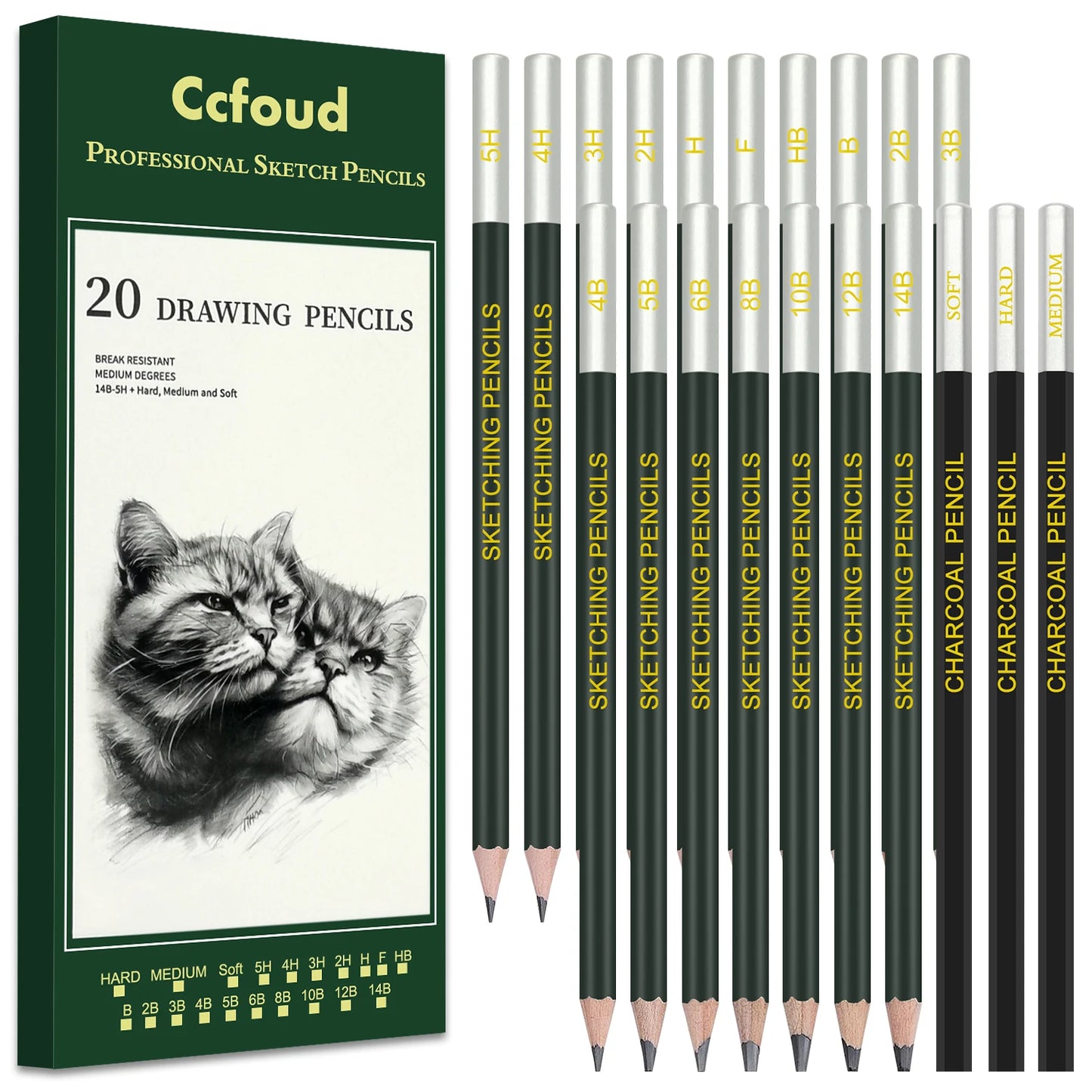 12/20/25/54/70 pcs Drawing Sketching Coloring Set Drawing Pencils & Sketching Kit Art Tool Kit Professional Art Supplies Set Beauty World Shop
