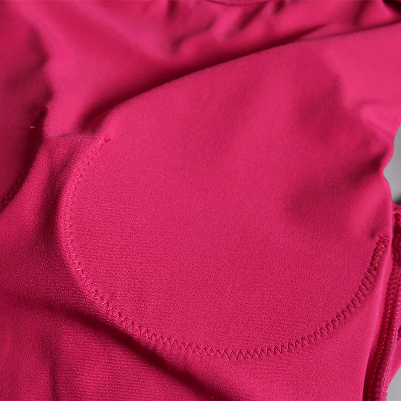 Sexy Short Backless Fixed Chest Pad Sports T-shirt Vest Women's Tight Fitting Quick Drying Slimming Yoga Suit Top Clothing Beauty World Shop