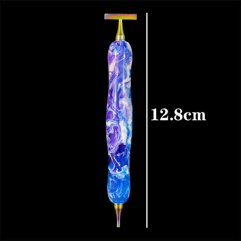 Colorful Diamond Drawing Thread Point Pen Embroidery Threaded Dot Drill Tool Multifunctional Metal Screw Thread Head Accessories Beauty World Shop