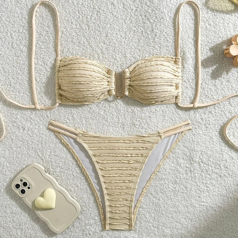 Summer Sexy Bikinis 2026 Women's Swimwear Female Swimsuit For Swim Wear Bathing Suits Brazilian Bikini Set Beachwear Pool Bather Beauty World Shop