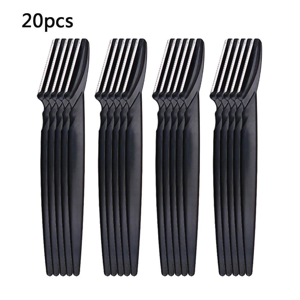 Eyebrow Trimmer Knives Portable Face Razor Hair Remover Eye Brow Epilation Hair Removal Cutter Shaver Blades Makeup Tools Beauty World Shop