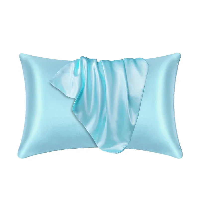 100% Natural Mulberry Silk Pillow Case Real Silk Protect Hair Skin Pillowcase Any Size Customized Bedding Pillow Cases Cover Beauty World Shop