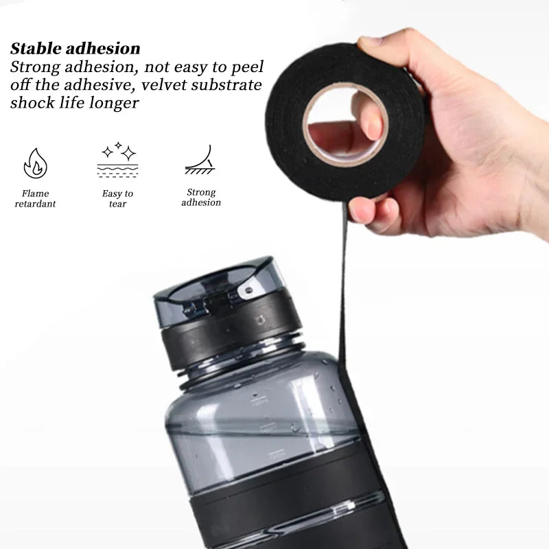 Electrical Insulating Tape Heat Resistant Harness Tape 9/15/50MM Car Cable Harness Wiring Loom Protection Waterproof Tape Beauty World Shop