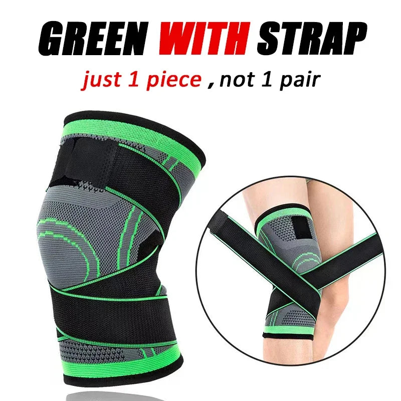1pc Knee Brace Knee Sleeve Support For Men And Women Knee Pads For Running, Hiking Meniscus Tear Arthritis Joint Pain Relief Beauty World Shop