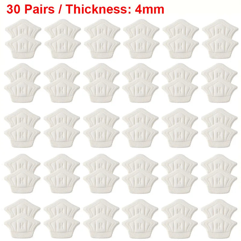 3pairs/6pairs Insoles Patch Heel Pads for Sport Shoes Back Sticker Adjustable Size Antiwear Feet Pad Cushion Insert Insole Beauty World Shop