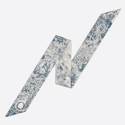 26 Letters Tarot Constellation Bag Scarf Twill Silk Scarves Women New Neckerchief Hair Headbands Beauty World Shop
