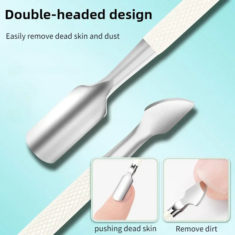 ‌Cuticle Scissors Stainless Steel Sharp Blade Durable Rust Free Nail Care Tool‌ Beauty Fashion