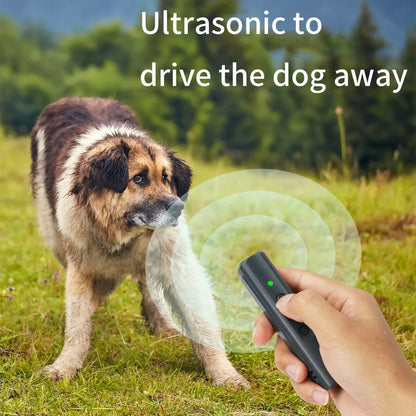 High Power Ultrasonic Dog Repeller Trainer Anti Barking LED Dog Deterrent Device Pet Dog Training Remote Control With UV LAMP Beauty World Shop