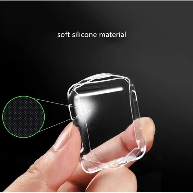 Soft TPU Screen Protector for Apple Watch 10 9 8 45mm 41mm 44mm 42mm 46mm 49mm Full Case Cover for IWatch Ultra 7 SE 6 5 4 3 2 Beauty World Shop