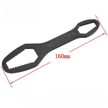 3-24mm Universal Torx Wrench Self-tightening Adjustable Glasses Wrench Board Double-head Torx Spanner Hand Tools for Factory Beauty Fashion