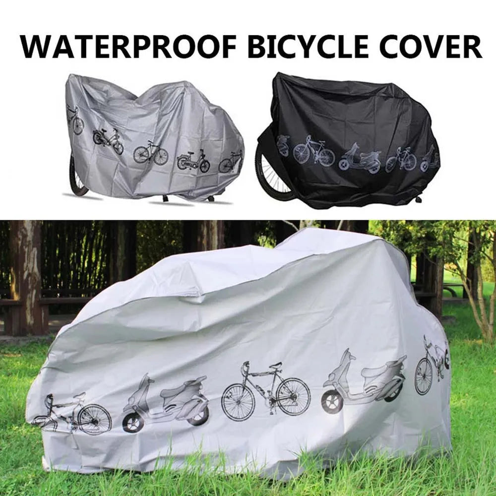Waterproof Bike Cover Sun Protection Outdoor Bicycle Cover Multifunctional Electric Vehicle Cover for Bicycle Prevent Rain Beauty World Shop