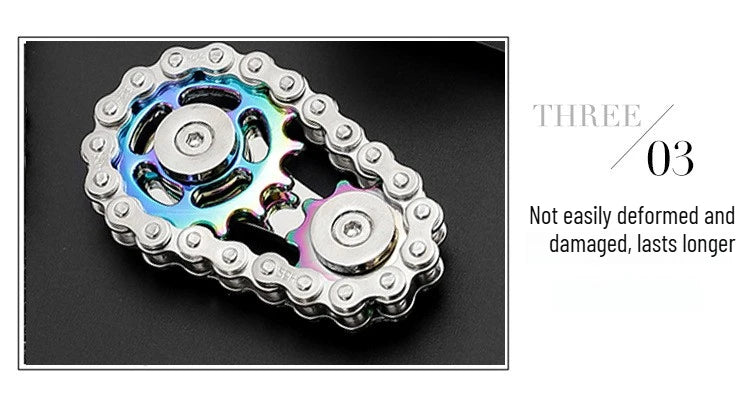 Metal Fidget Spinner Office Desk Toy Stress Relief Gears Hand Spinner for Adults desk decoration home decor Relieve stress relax Beauty World Shop