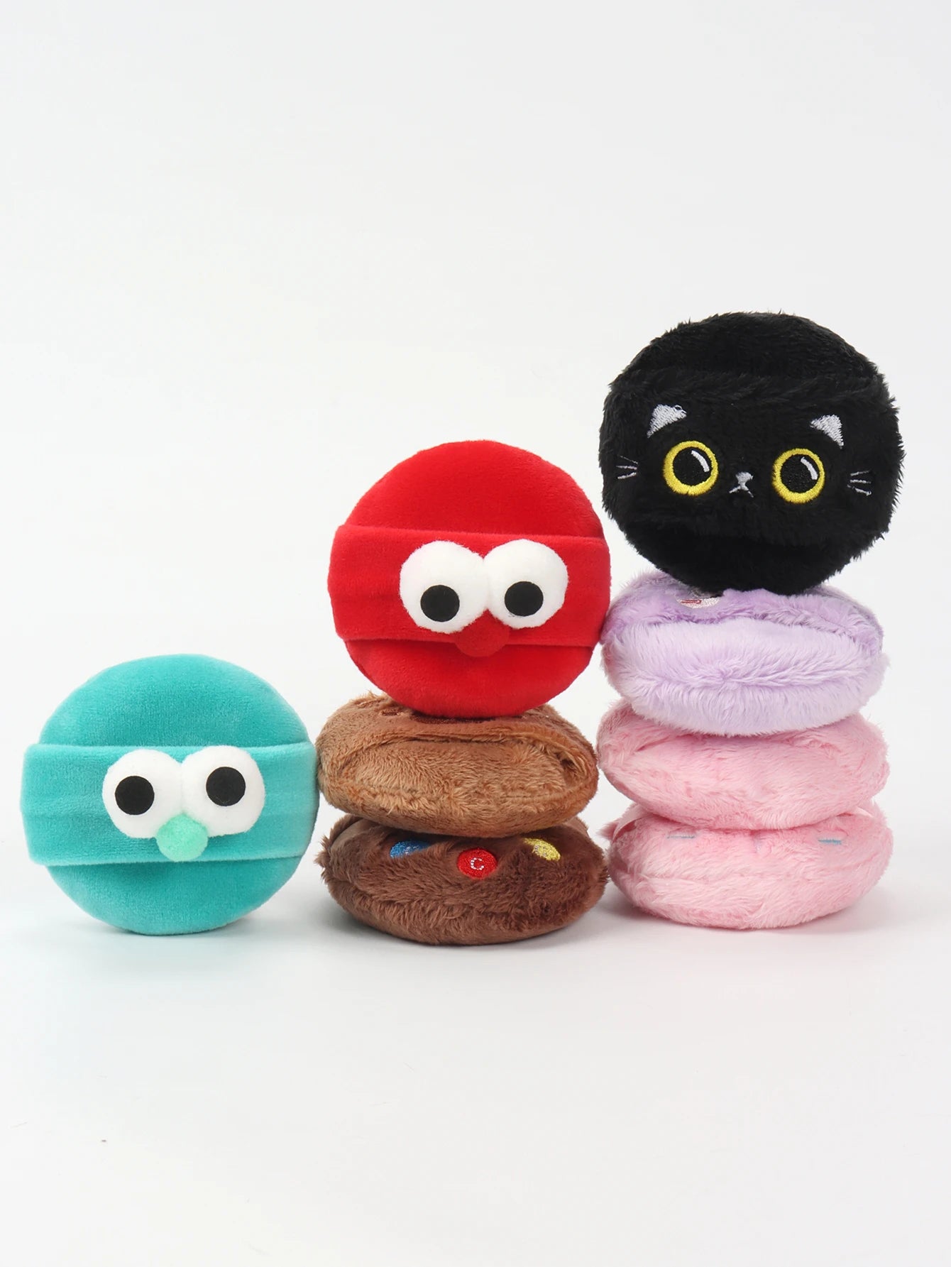 Female Makeup Blender Cosmetic Puff Powder Cute Cartoon Puff Portable Soft Cosmetic Puff Women Make up Tools Kawaii Makeup Beauty World Shop