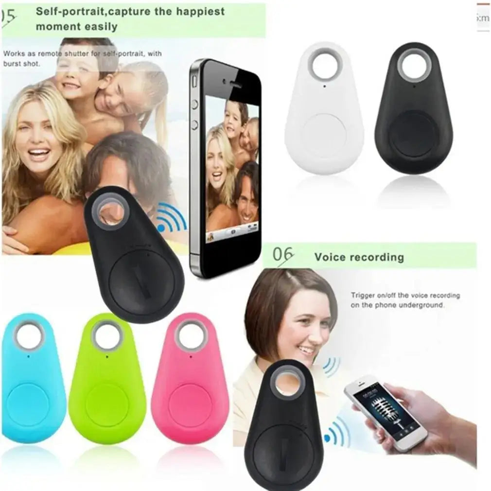 1-5pcs Wireless Mini GPS Tracker Anti-lost Alarm Key Child Bag Wallet Finder Bluetooth APP Locator Smart Tag For Ios And Android Beauty World Shop