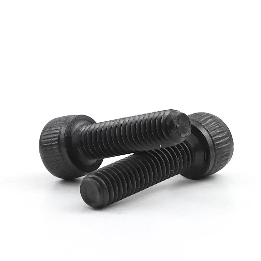 JUIDINTO 1-50pcs Hex Socket Head Cap Screw 12.9 Carbon steel Allen Screw M2 M2.5 M3 M4 M5 M6 M8 M10 Hex Cap Screw Bolt for MTB Beauty World Shop