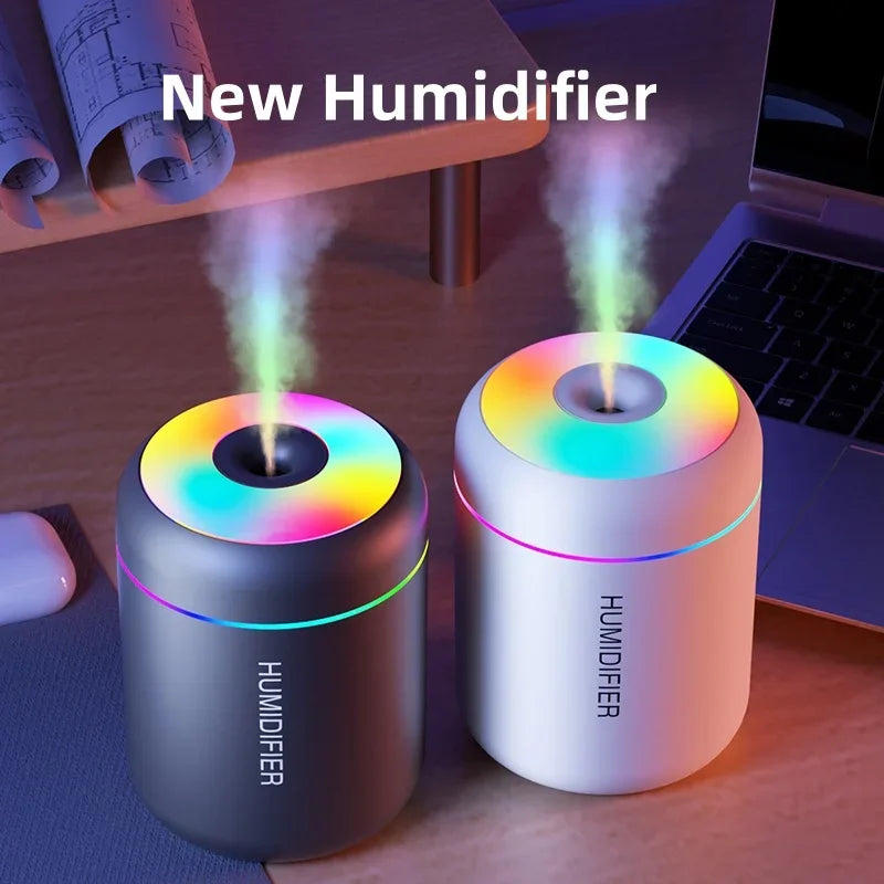 180ML Mini Air Humidifier USB Electric Aroma Diffuser Essential Oil Purifier Aromatherapy Mist Maker Lights For Car Home Bedroom Beauty World Shop