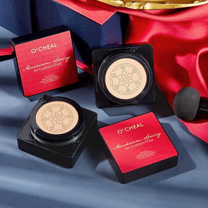 OCHEAL Mushroom Head BB Cream Foundation Cream for Face Makeup Concealer Cushion for Face Base Cream Makeup Cushion Compact Beauty World Shop