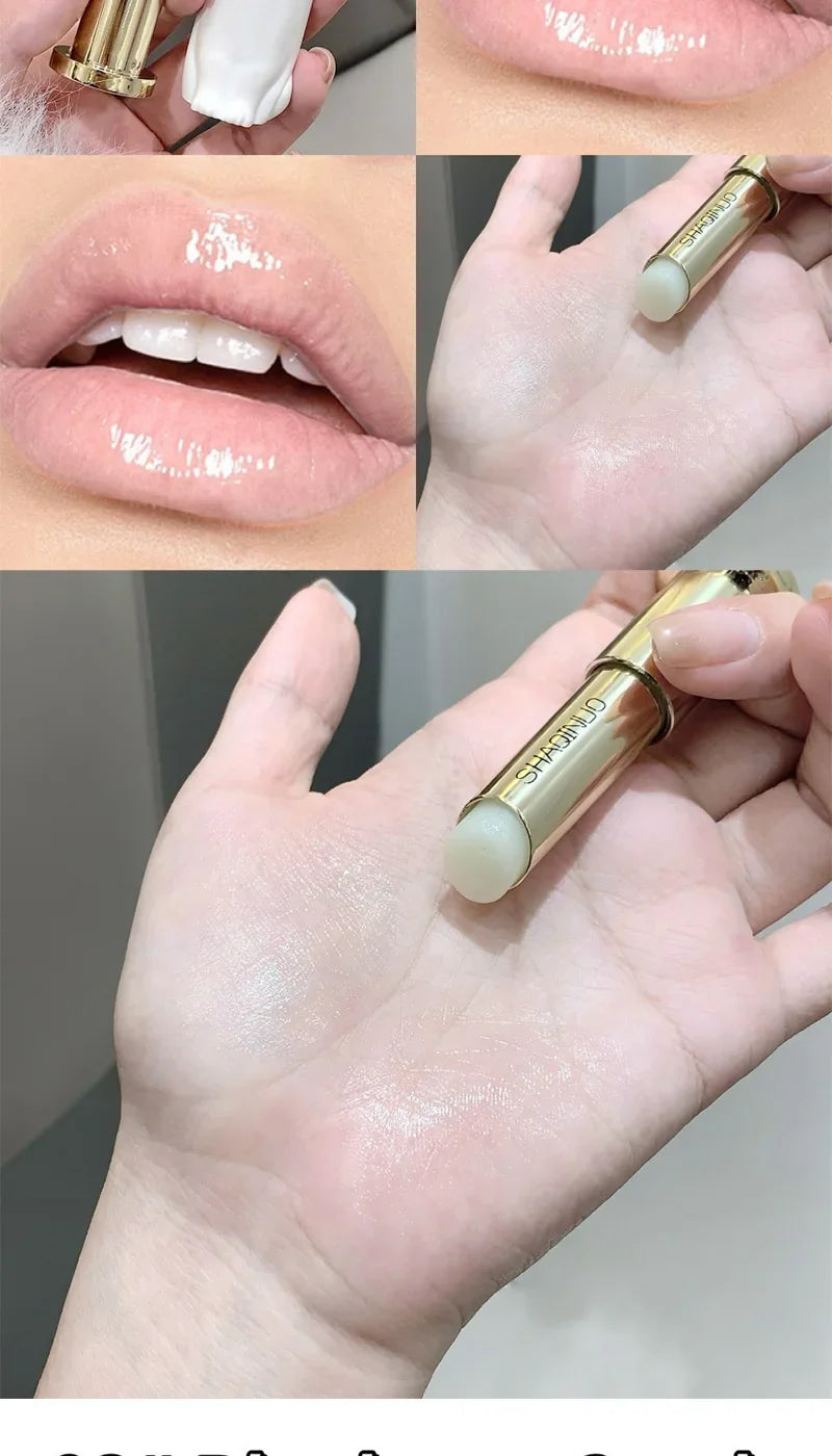 SHAQINUO Meowoqinqin Moisturizing Color Lip Balm, anti-dryness and crack fade lip lines Student Moisturizing lipstick Beauty Trend Shop