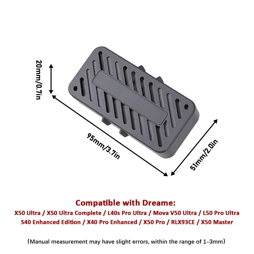 For Dreame Main Side Brush Hepa Filter Mop Rags Dust Bag X50 Pro/X50 Ultra/X50Master/L40S Pro Ultra/L50 Pro Ultra/MOVA V50 Ultra Beauty World Shop