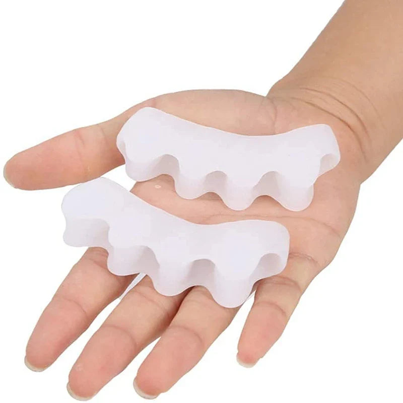 Protective Toe Separator Suitable Bunion Yoga Gel Silicone Hammer Toes Corrector for Women Men Straighteners Overlapping 1 Pair Beauty Trend Shop