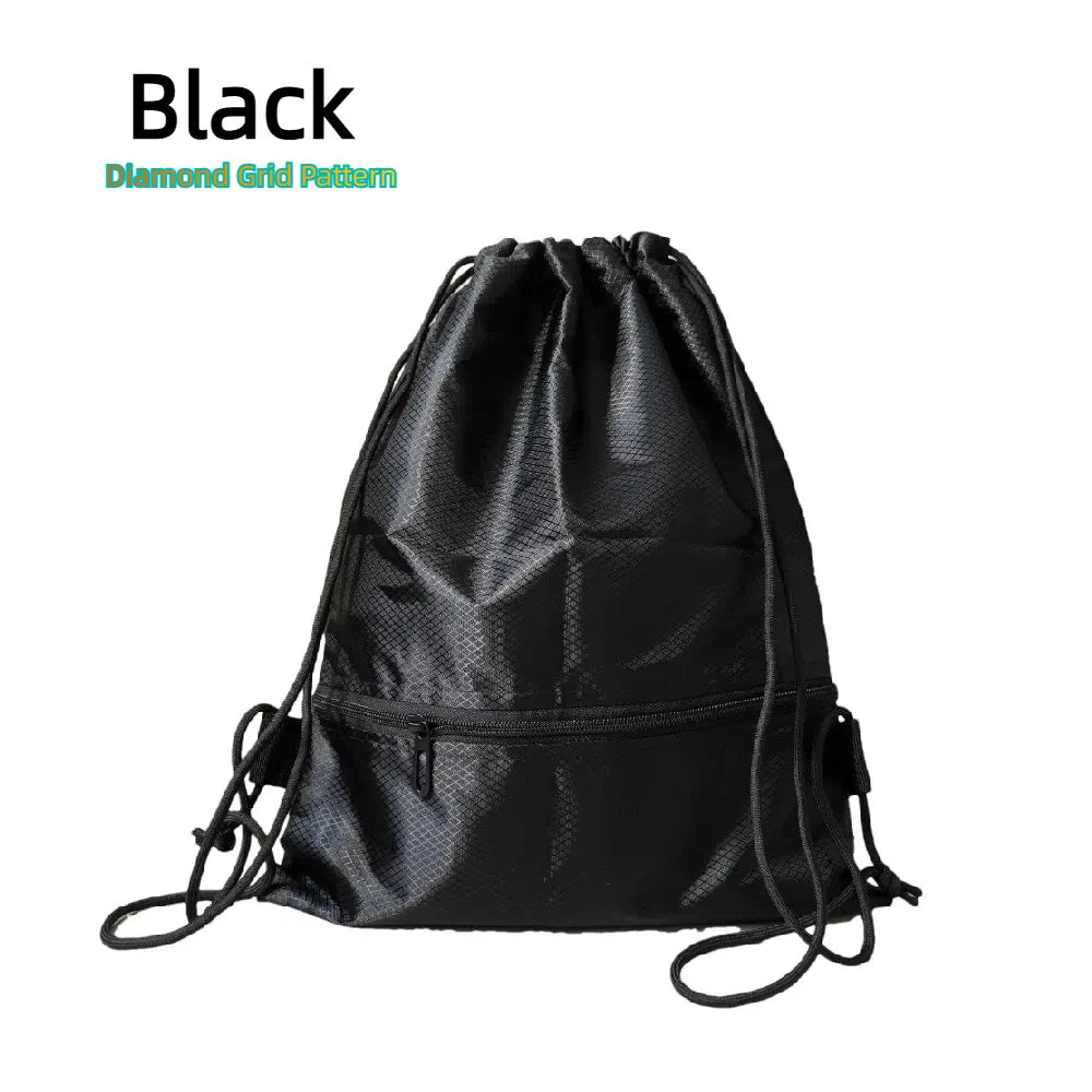 Unisex Drawstring Backpack – Lightweight Gym Bag, Travel Tote, School & Work for Men & Women | Minimalist Daily Carry All-in-One Beauty World Shop