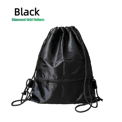 Unisex Drawstring Backpack – Lightweight Gym Bag, Travel Tote, School & Work for Men & Women | Minimalist Daily Carry All-in-One Beauty World Shop
