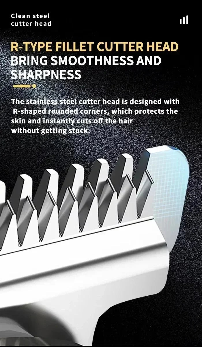 Kemei Hair Clippers KM-2628 KM-678 KM-2024 Professional Electric Beard Clipper Rechargeable Men's Shaver Hair Trimmer Kit Men Beauty Trend Shop