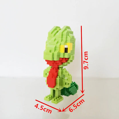 75 Style Building Blocks Assembly Anime Picachu Charizard Doll Blastoise Bulbasaur Gengar Bricks Figures Toy for Kid Gift Beauty World Shop