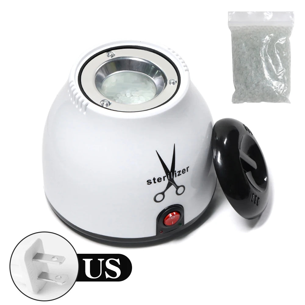 YIKOOLIN 100W Nail Tool Sterilizer Pot High Temperature to Clean Nail Tool  Disinfectant Jar Tweezer Disinfectant Container Beauty World Shop